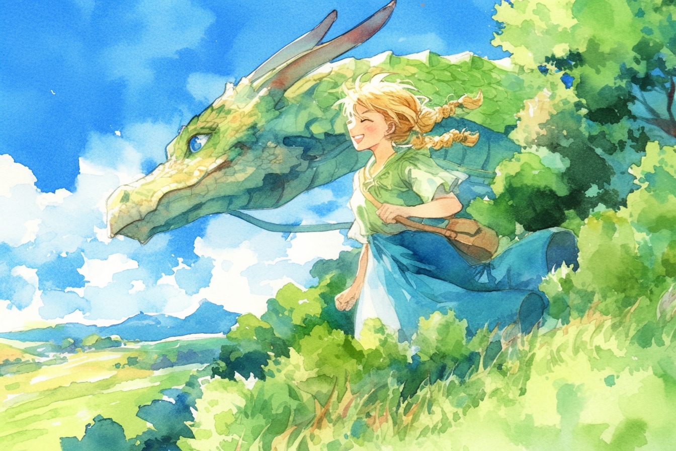 ドラゴンと少女（竜騎士）171 | の人気AIイラスト・グラビア