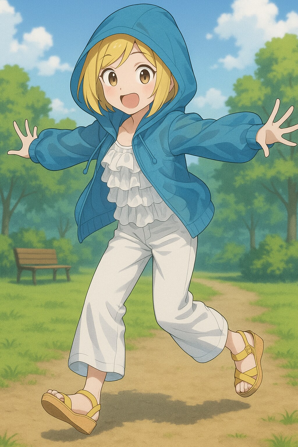 走っているよぉ～？