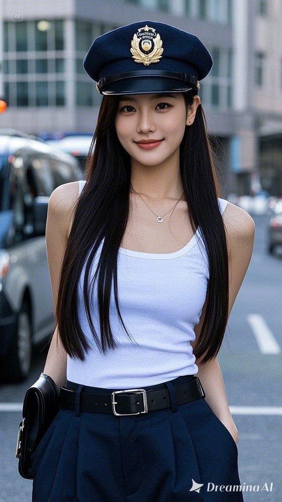 かっこかわいい婦警