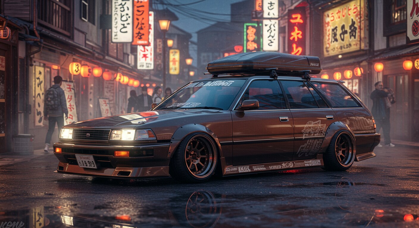 マークⅡワゴンのドリ車 | の人気AIイラスト・グラビア