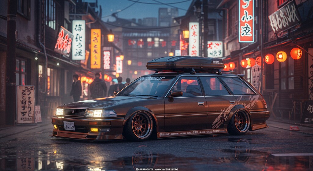 マークⅡワゴンのドリ車