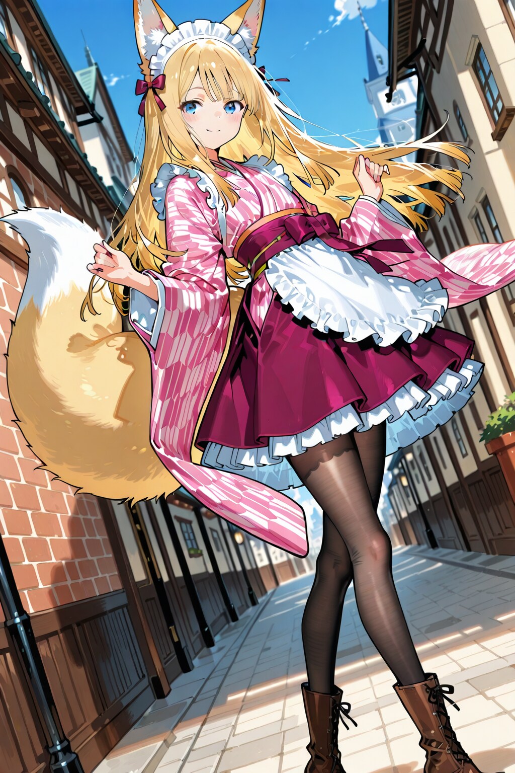 大正ロマンメイド