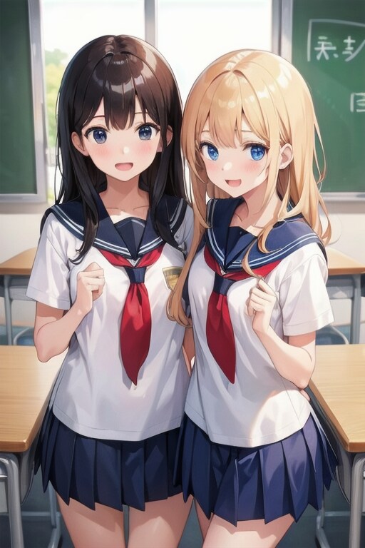 にー！