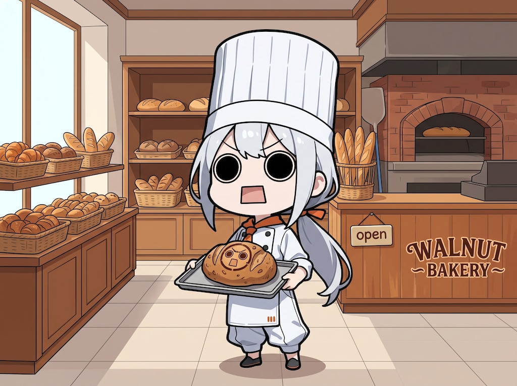 おはようパンを運ぶえらいこっちゃ嬢