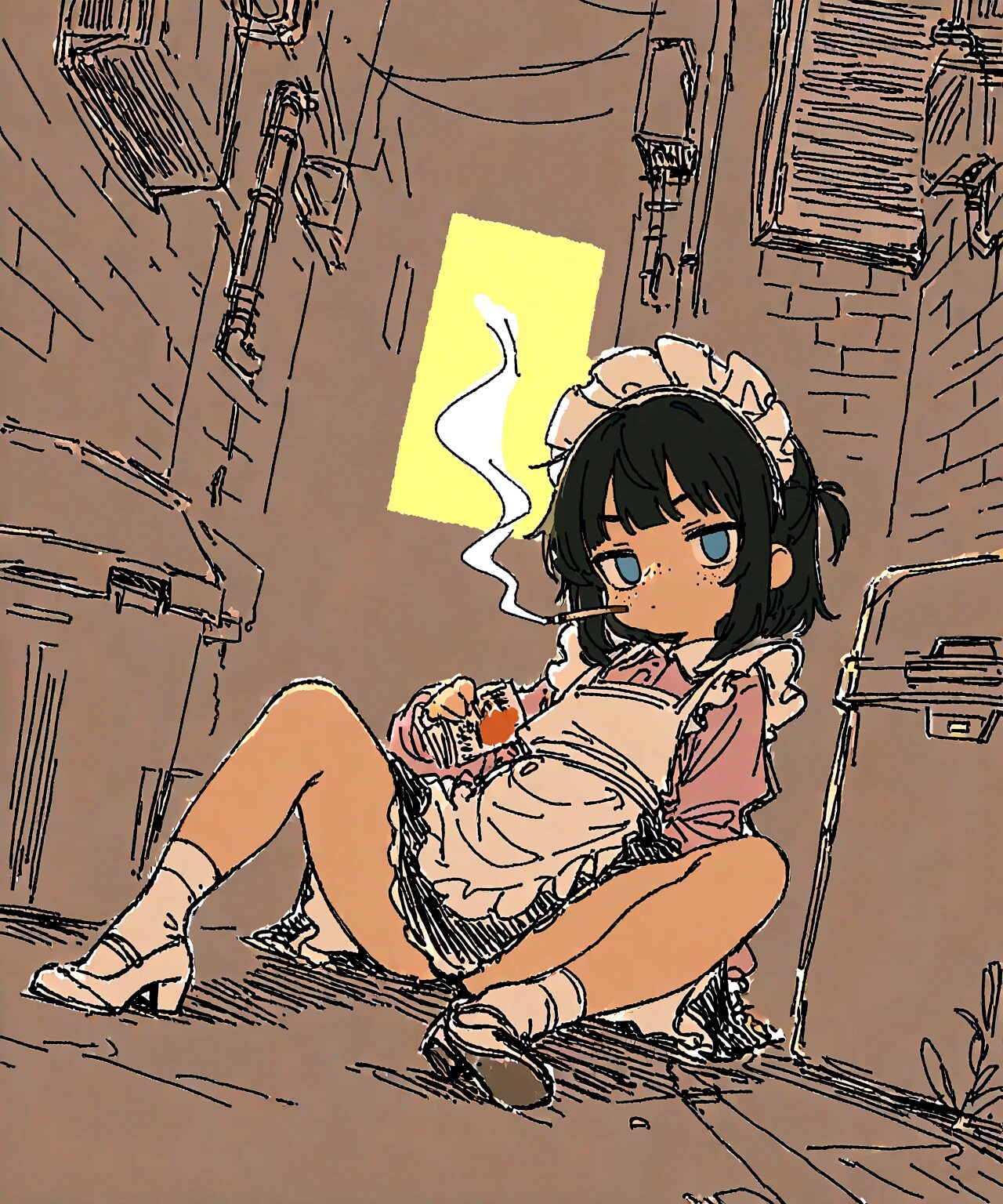 ヤサグレメイド細うで繁盛記