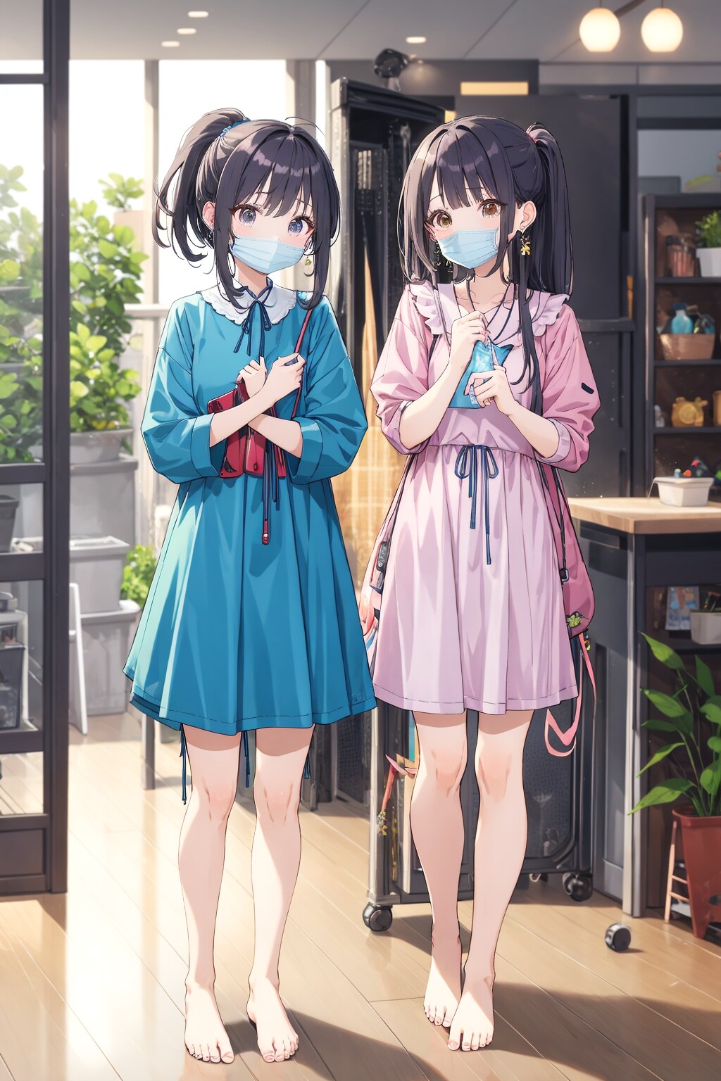 感染予防のため、室内でもマスクを忘れずに