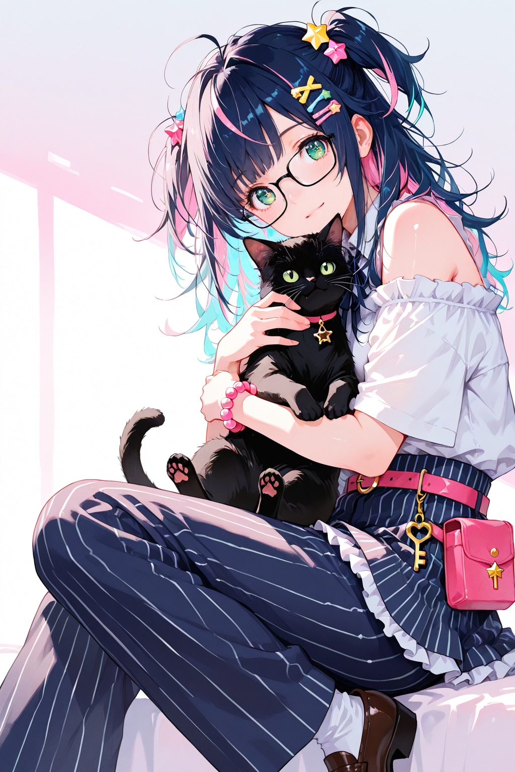 ネコさんとこれからデートへ | の人気AIイラスト・グラビア