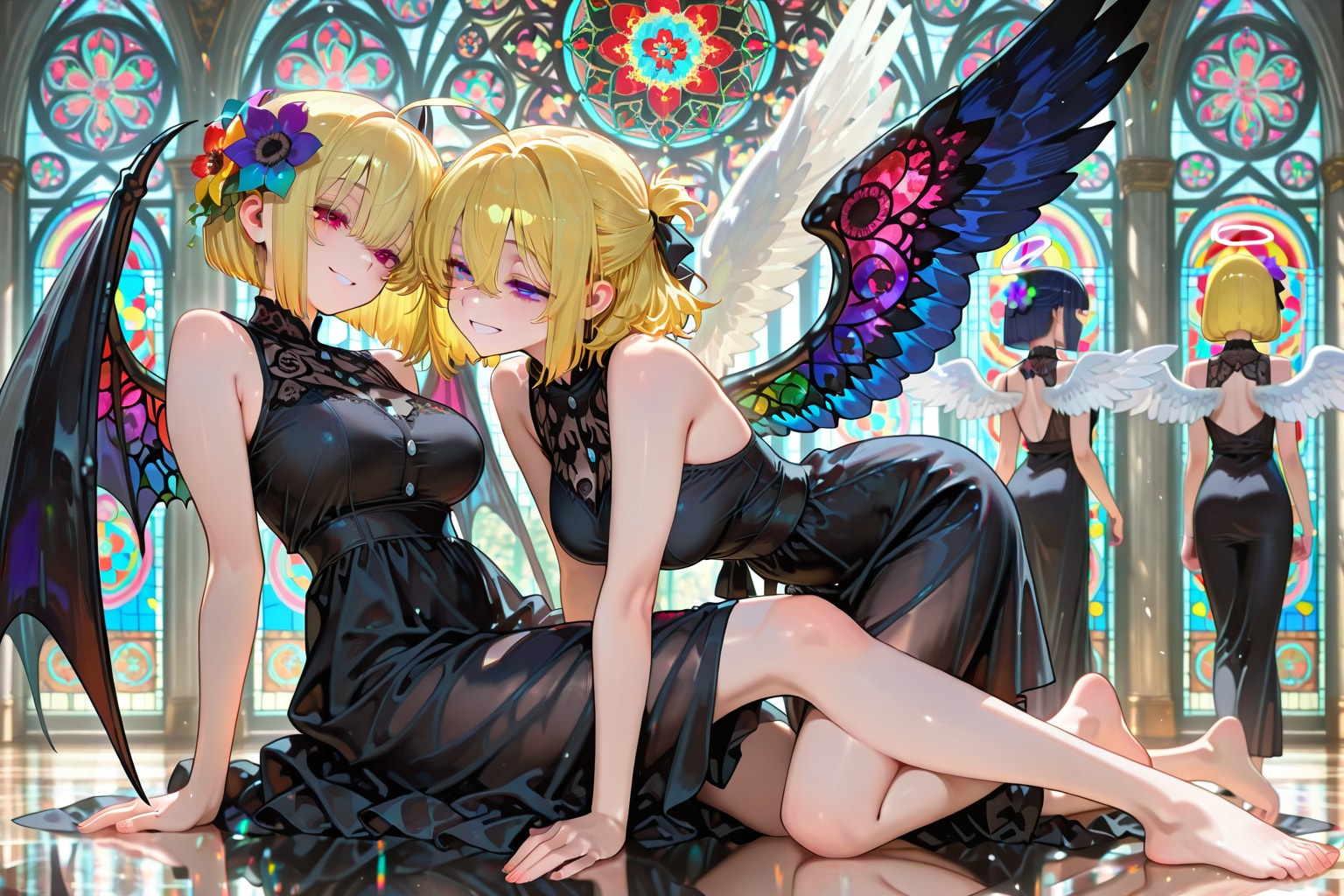 鮮やかな翼を持つが | の人気AIイラスト・グラビア