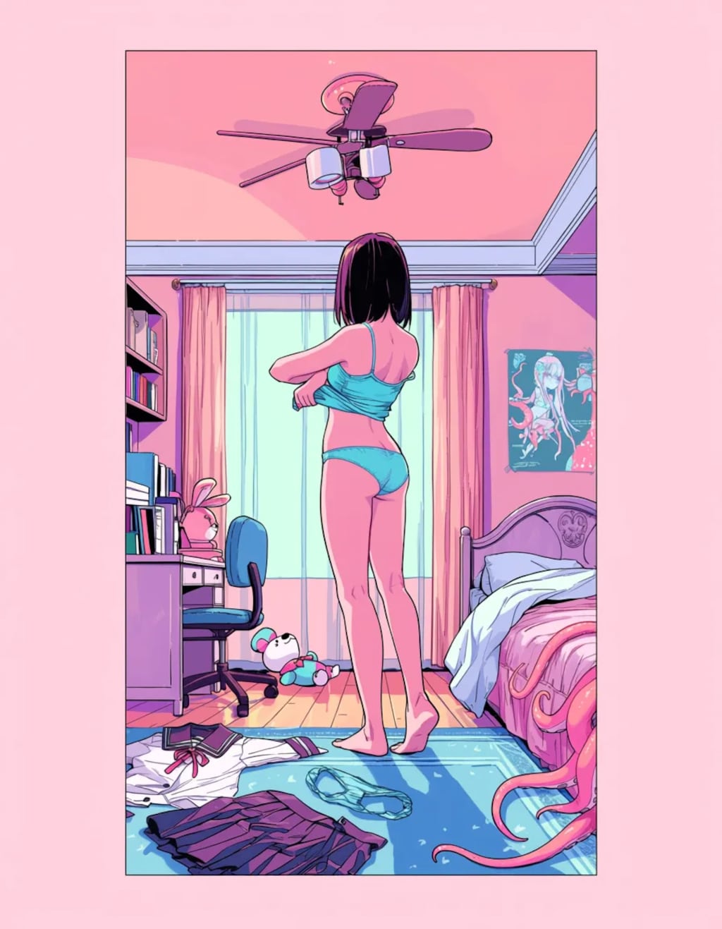 お手伝いさんはニョロニョロ