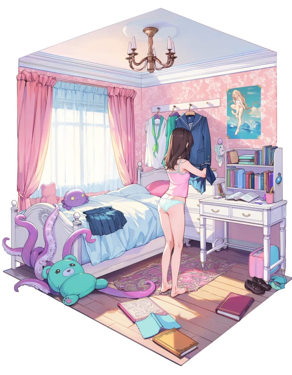 お手伝いさんはニョロニョロ