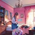 お手伝いさんはニョロニョロ 2枚目