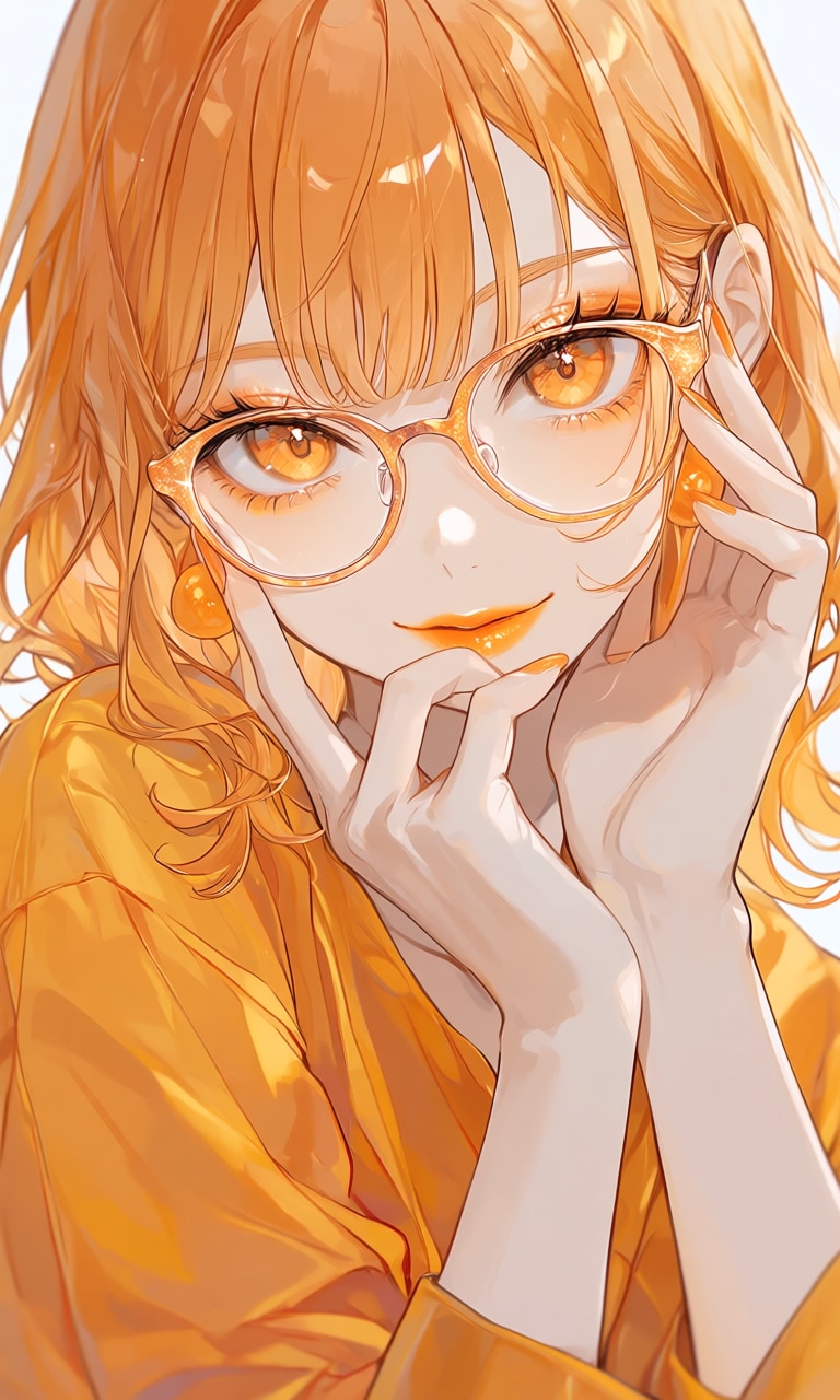 【カラー女子】オレンジさん