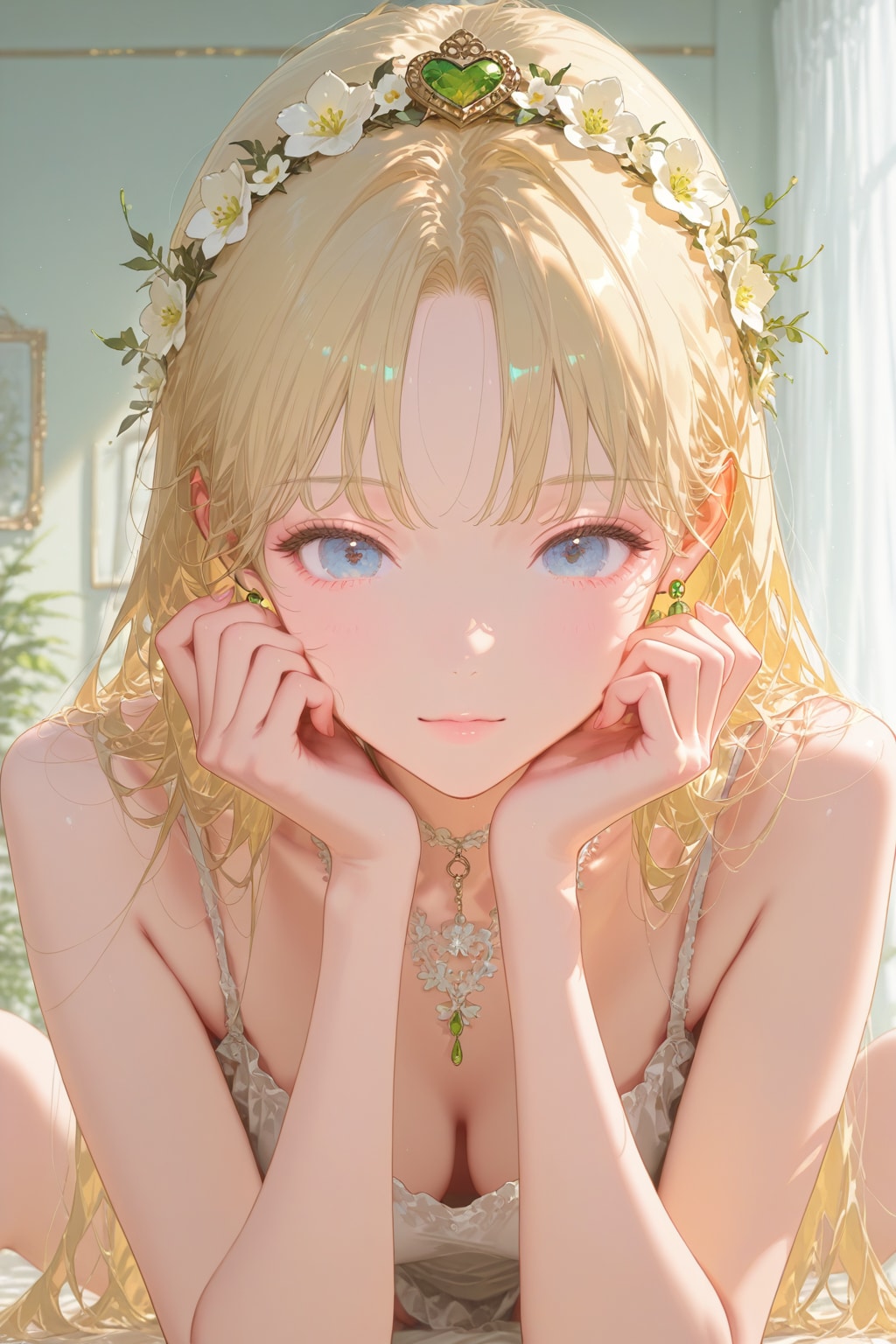 視線 | の人気AIイラスト・グラビア