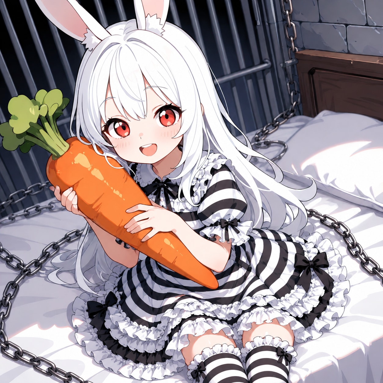 フリフリの囚人服♡
