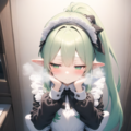 照れメイドエルフさん ver2 3枚目