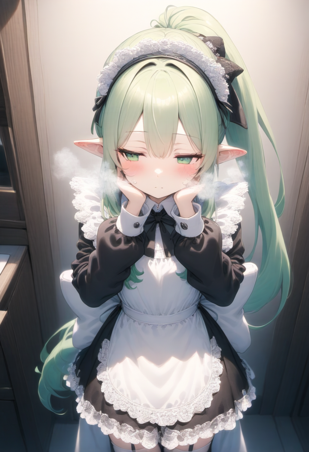照れメイドエルフさん ver2