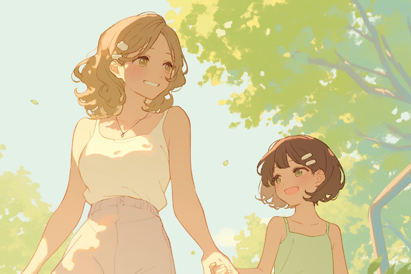 母と娘429 | の人気AIイラスト・グラビア