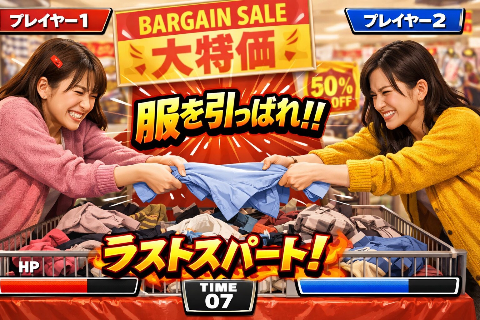 連打するっす！