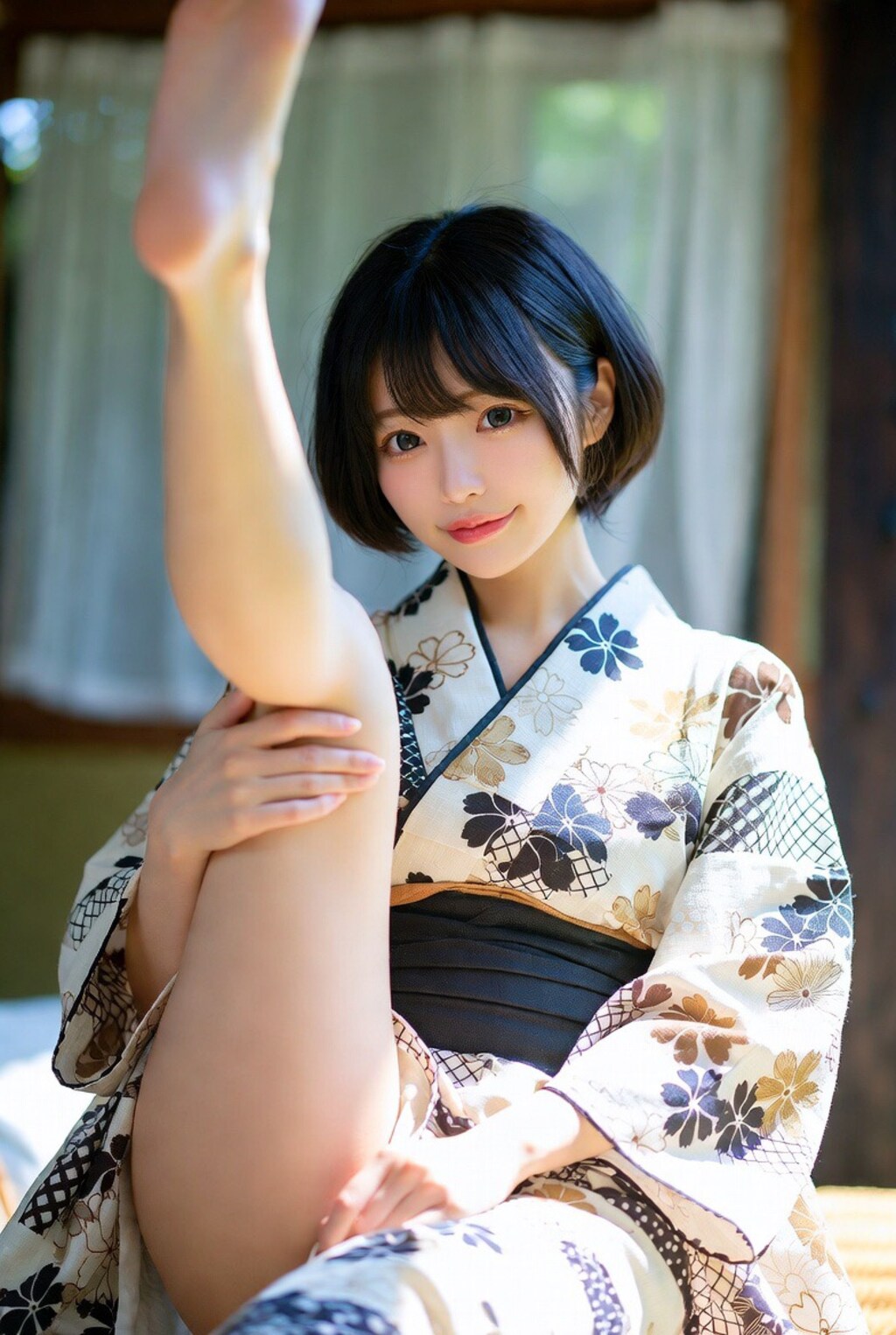 自慢の御御足