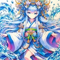水の女神様 3枚目