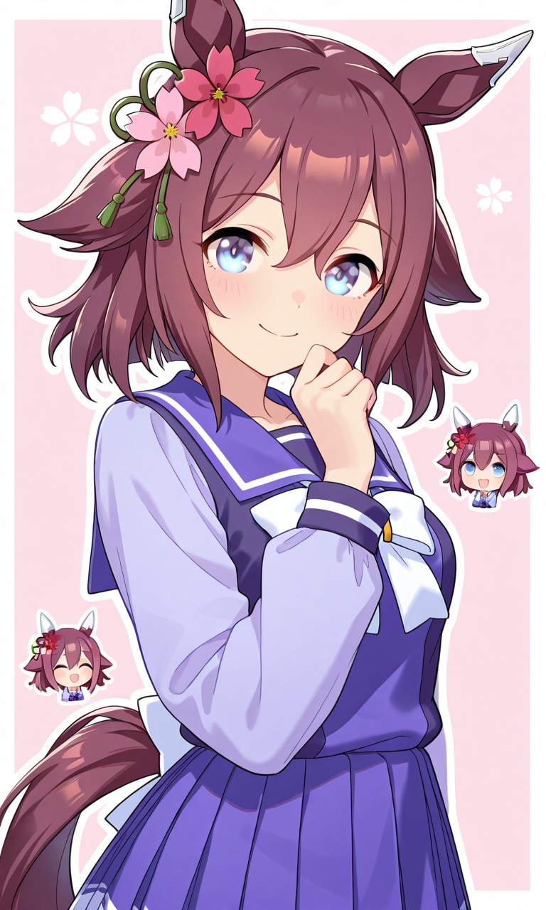 サクラチヨノオー | の人気AIイラスト・グラビア