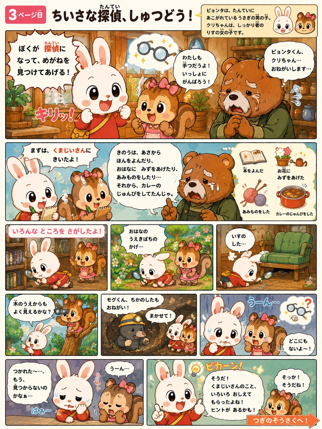 カレーパーティーとまいごのメガネ