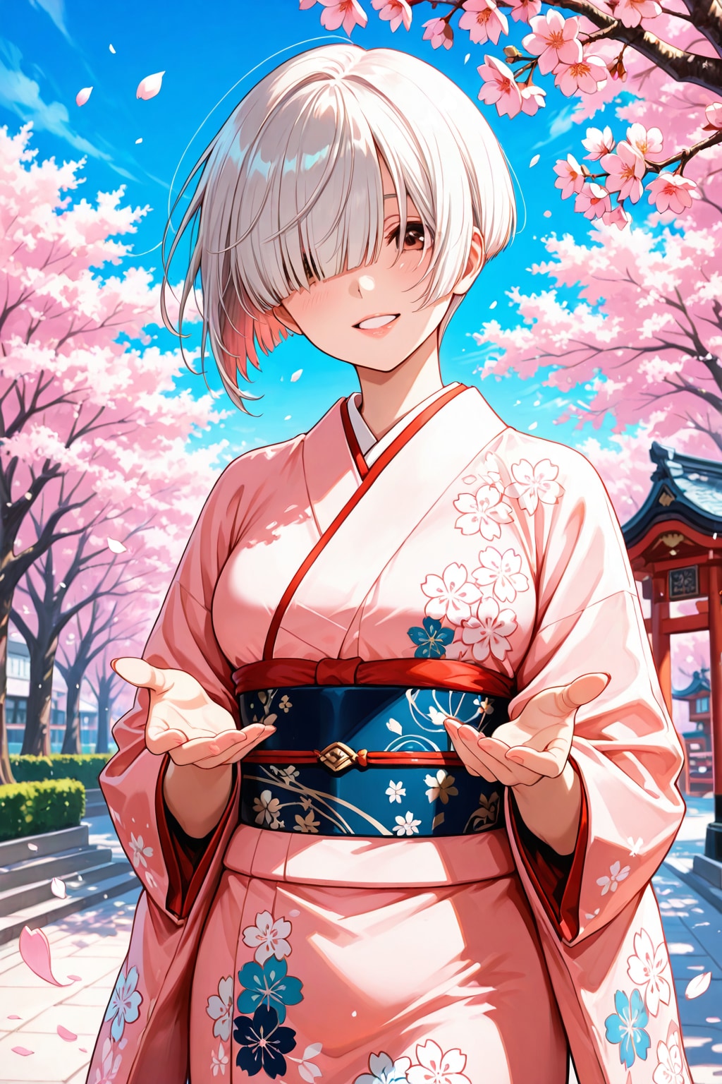 女の子と桜 2026　その１１