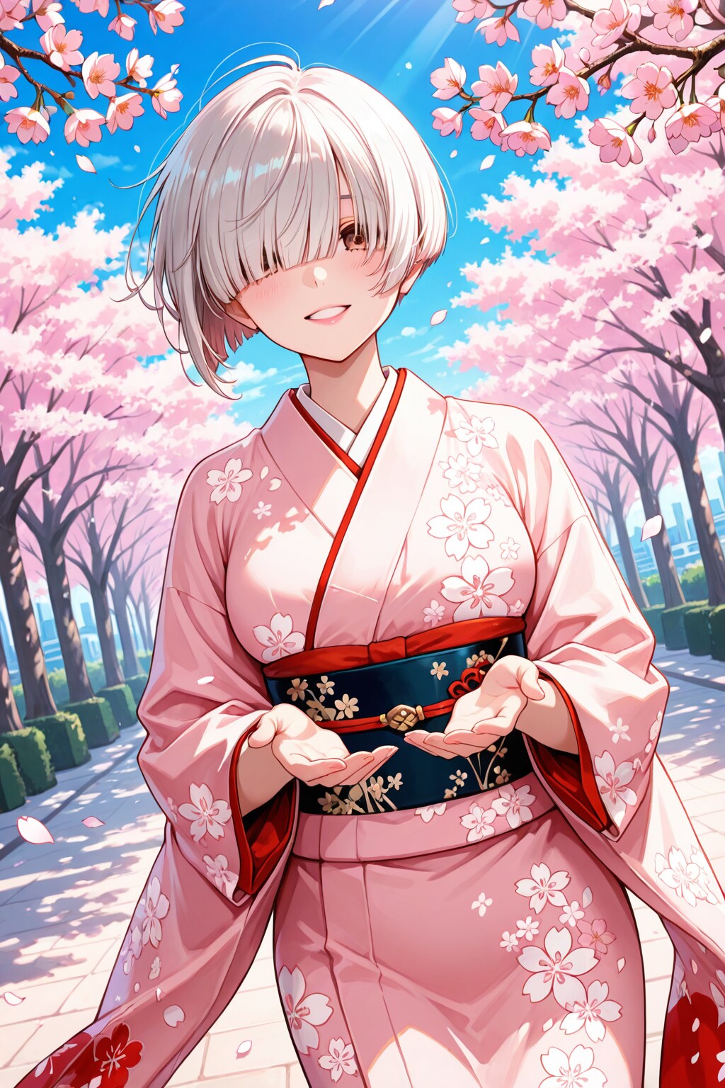 女の子と桜 2026　その１１