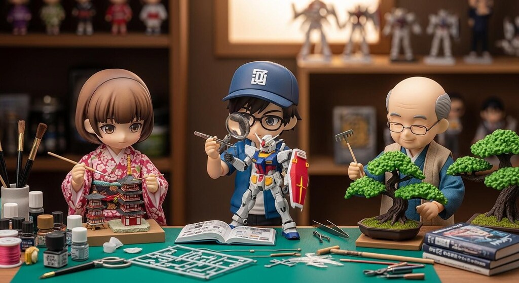 水陸両用メカ娘ちゃんの美少女プラモデル♪＆ホビーを作るホビー♪