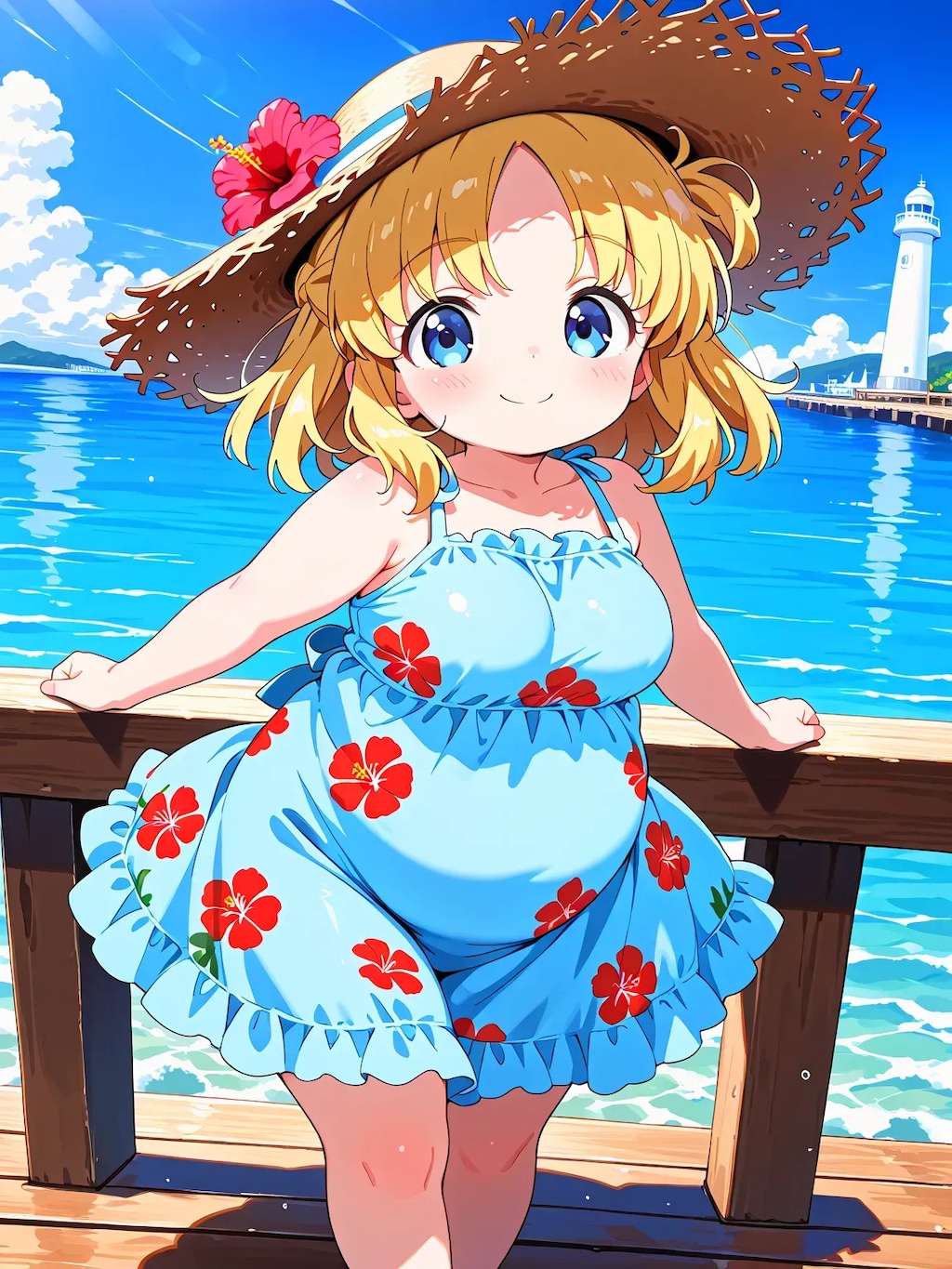 麦わらまりあちゃん