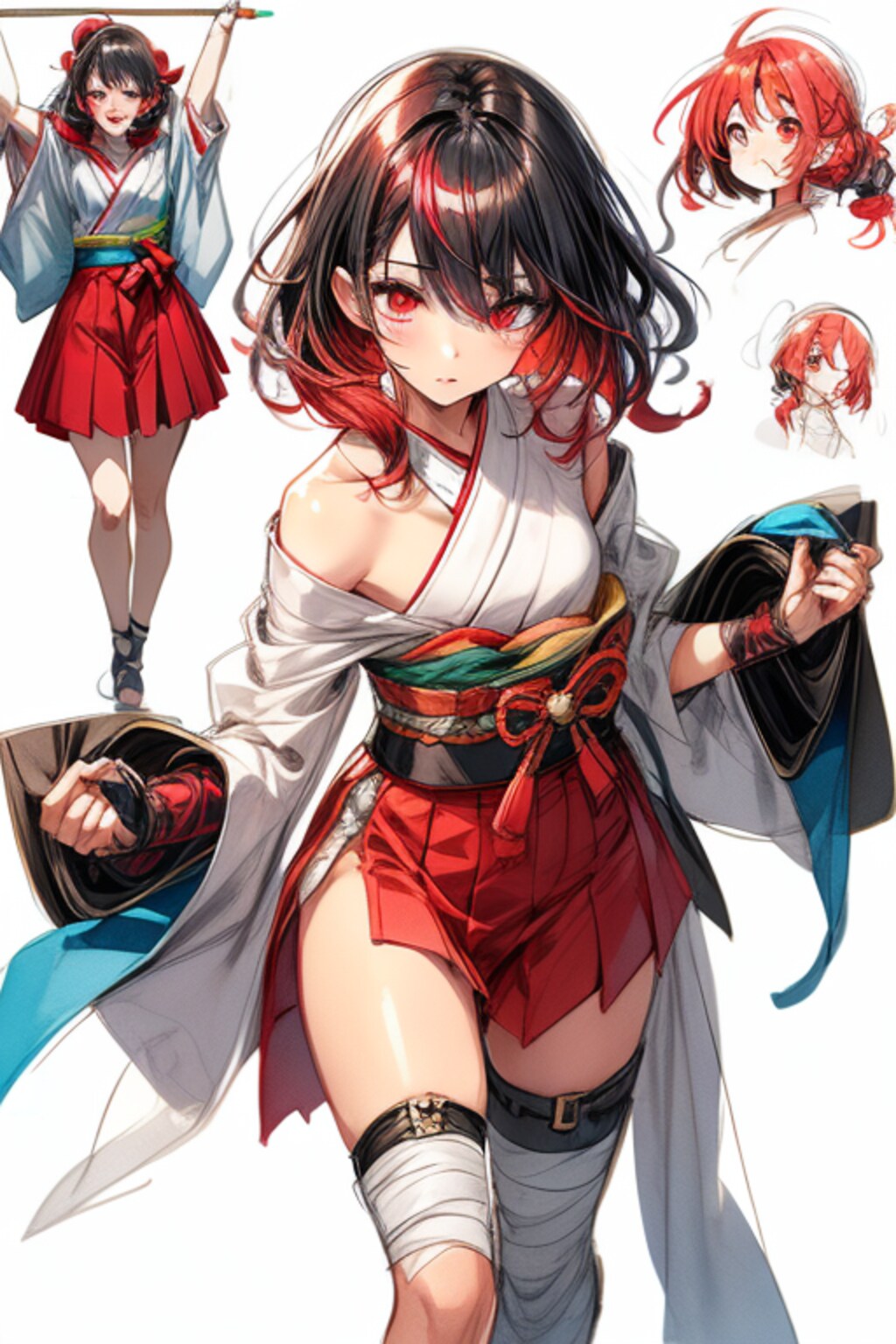 赤髪女の子の色々