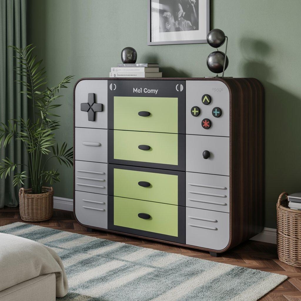 携帯ゲーム機っぽい箪笥