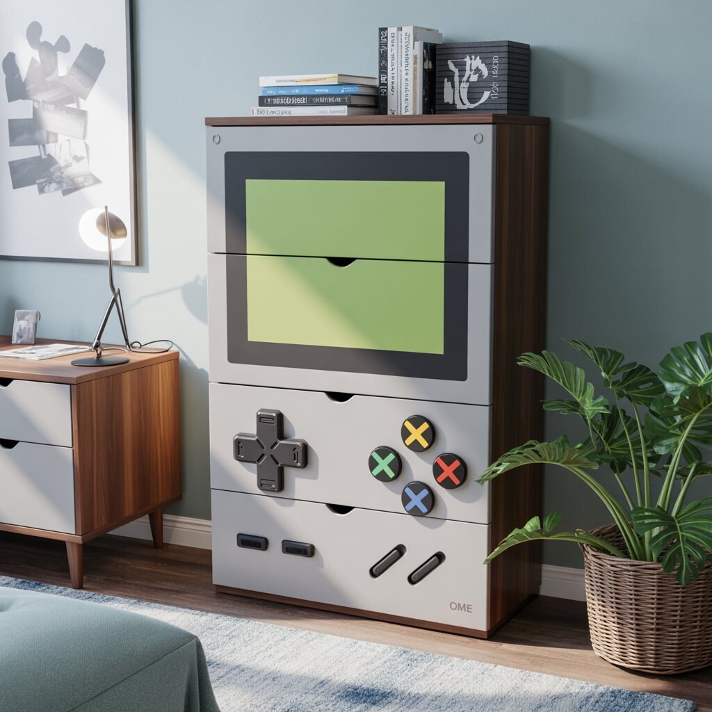 携帯ゲーム機っぽい箪笥
