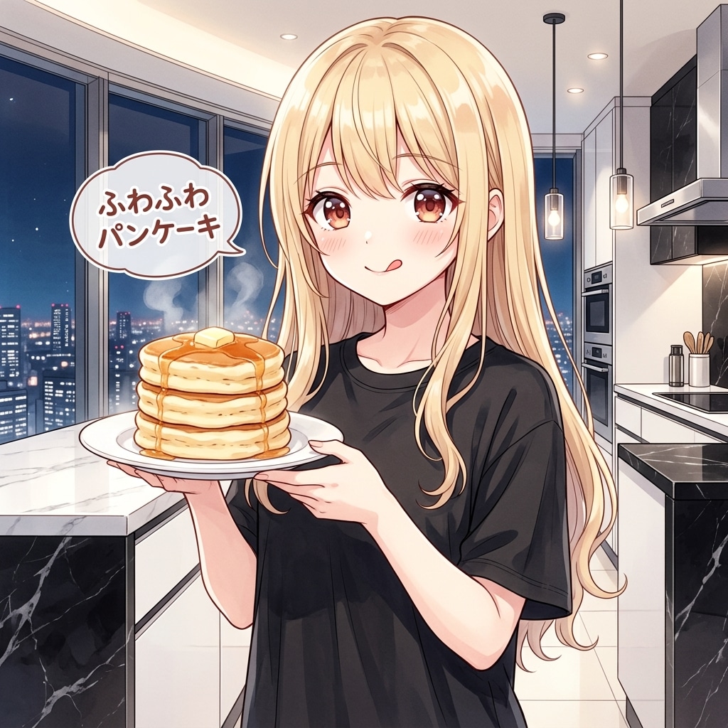 ふわふわパンケーキ | の人気AIイラスト・グラビア
