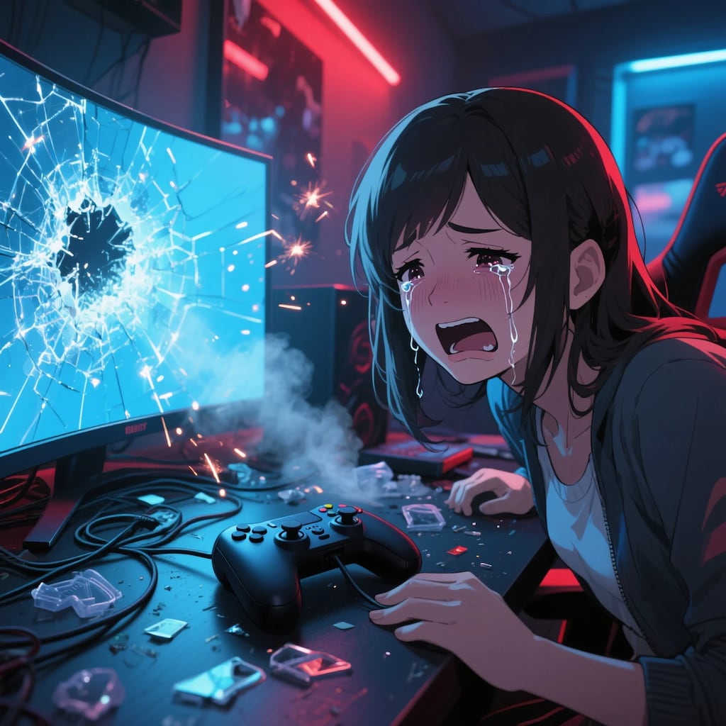 敗北の衝動で破壊