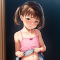 ちっぱい少女の大事なところに大量射精【生えかけJ〇ぶっかけ】【300枚】 4枚目