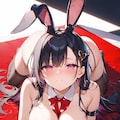 白うさ黒うさ 9枚目
