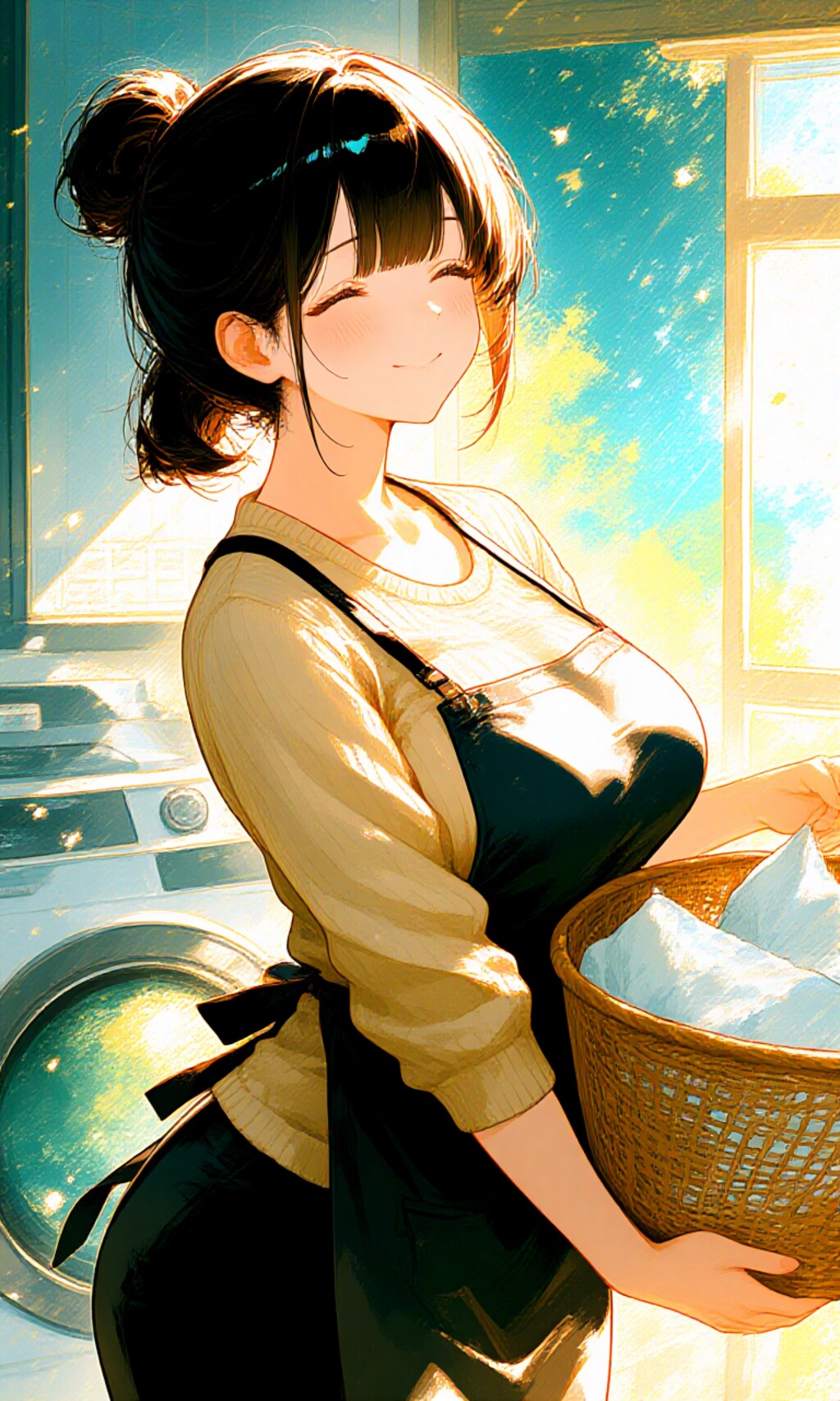 優香と優里の母です