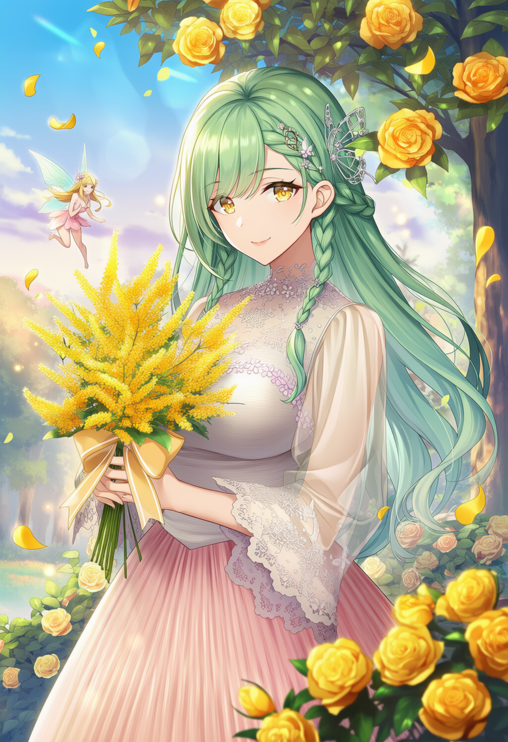 The Mimosa Fairy of Eternal Spring