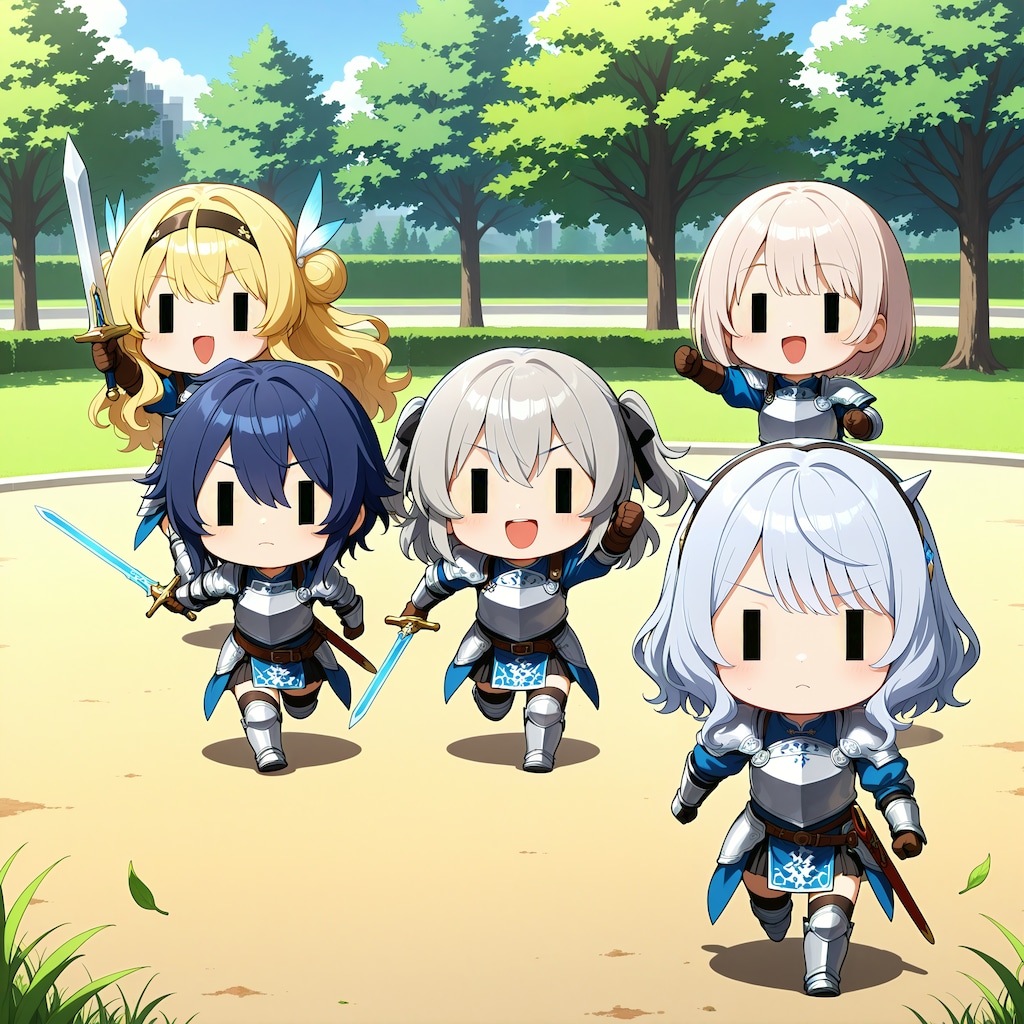 タテの連中が攻めてきたぞ～