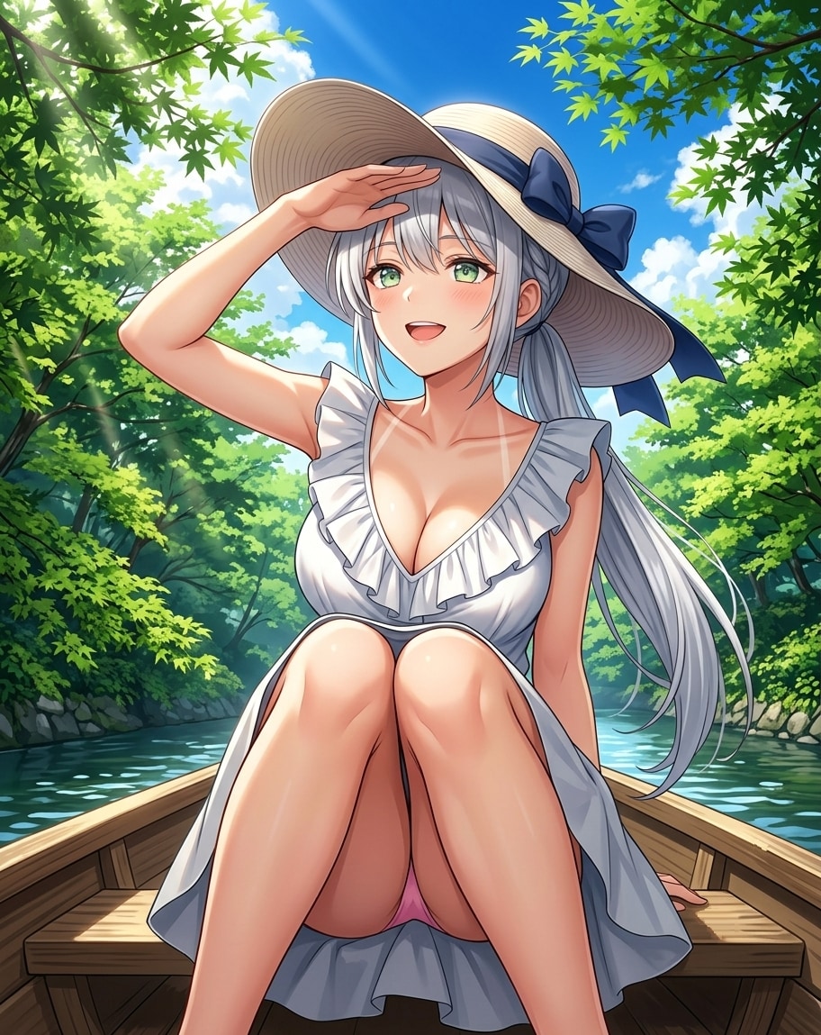 手漕ぎボート
