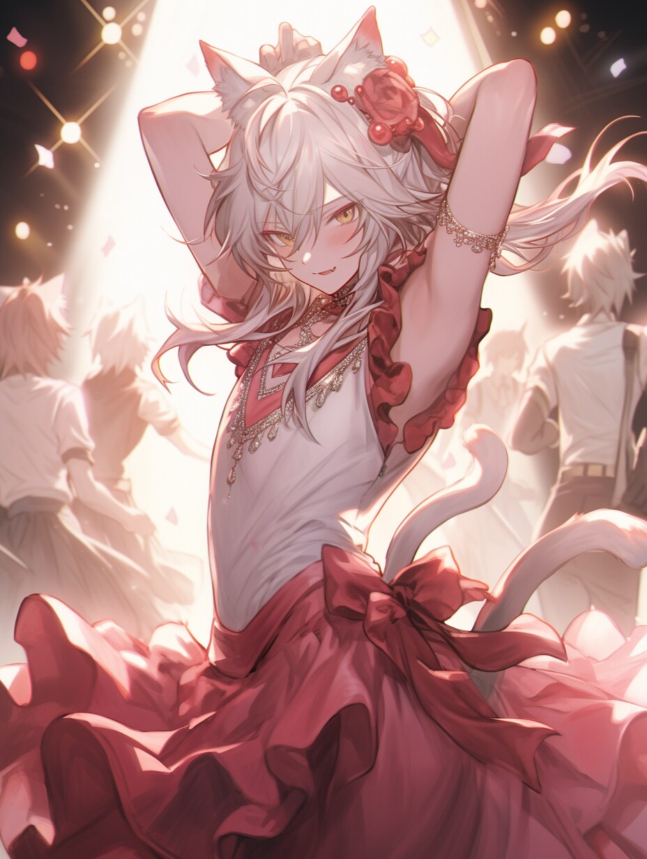 女装の踊り子
