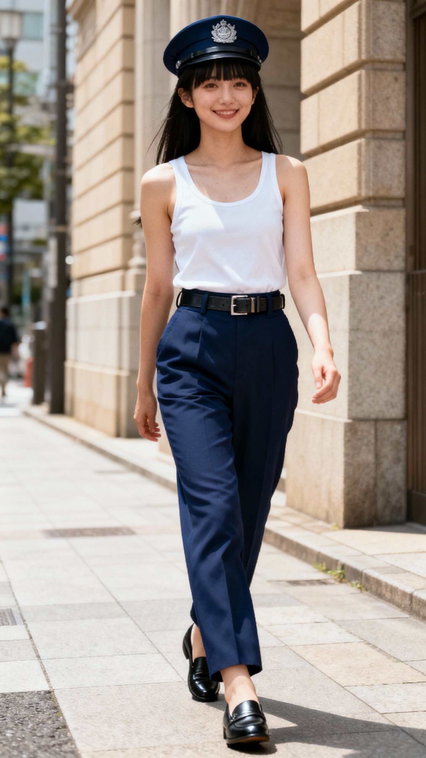 かっこかわいい婦警愛崎咲綺の日本橋パトロール