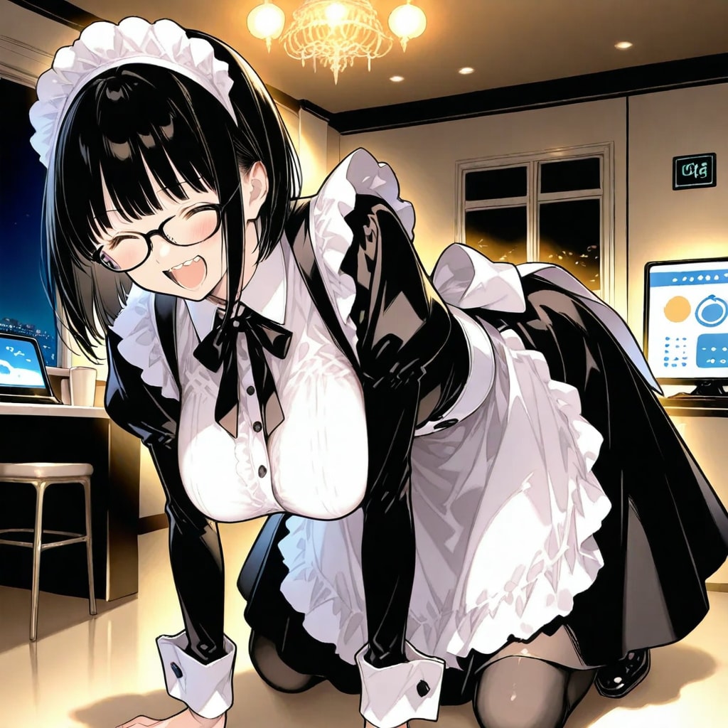 アハハ！転んじゃった！