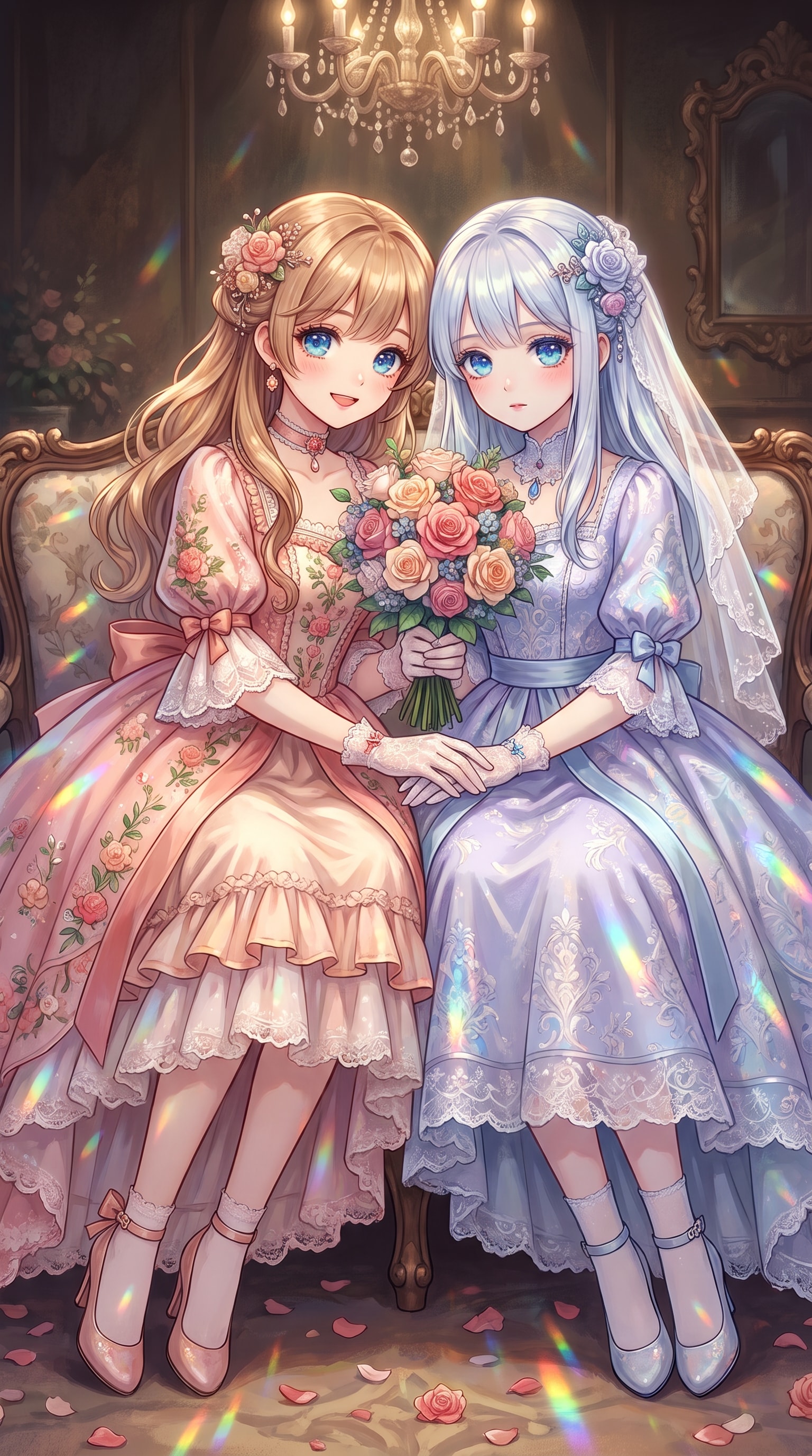薔薇鏡の祝宴 | の人気AIイラスト・グラビア