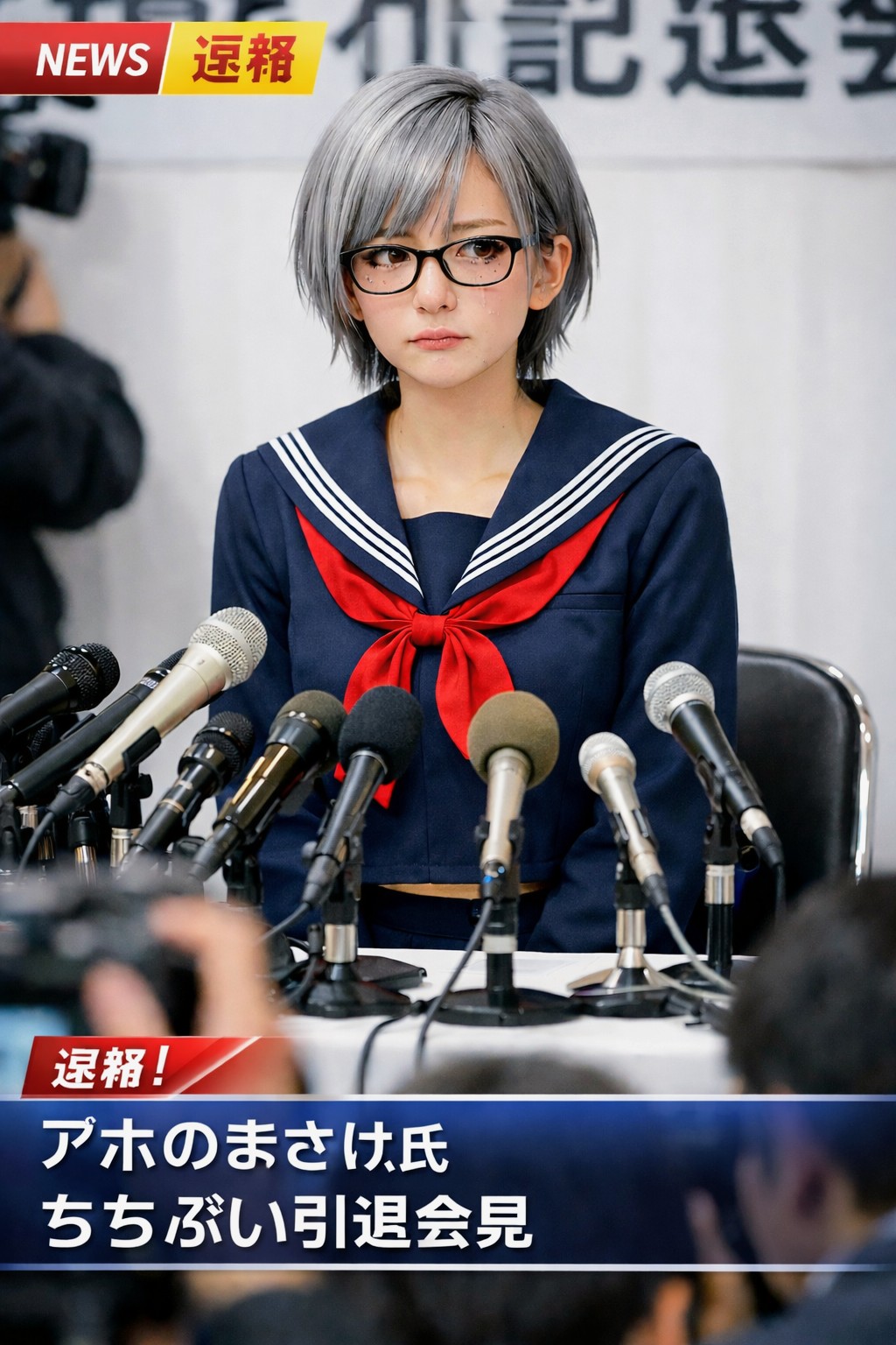 速報❗アホのまさけ氏ちちぷい引退会見