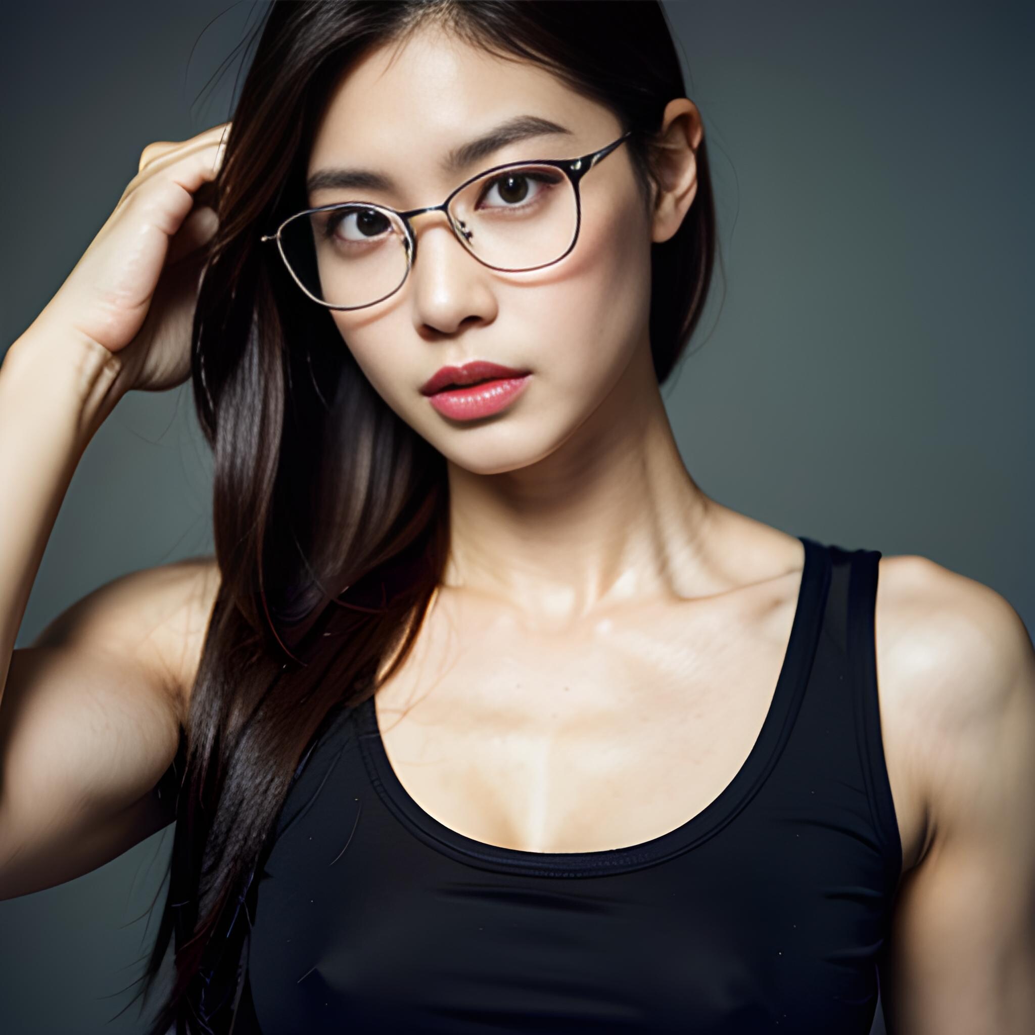 圧倒的な力の差で抵抗できない眼鏡美女に問い詰められたい