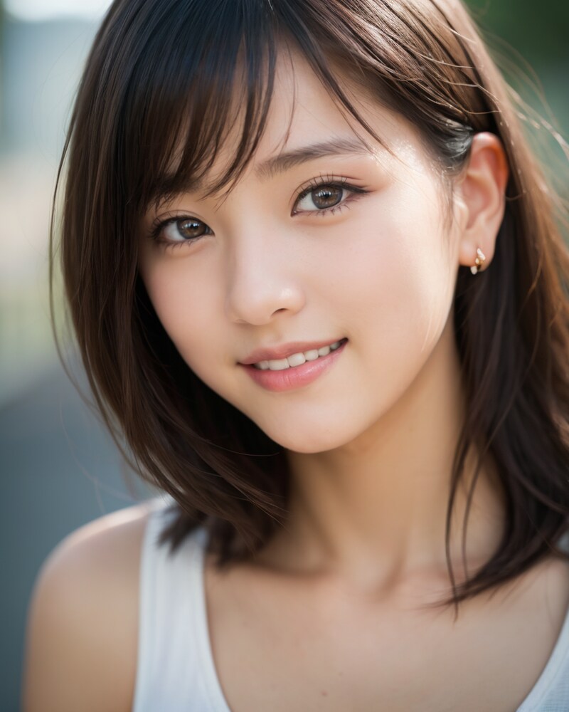 微笑み