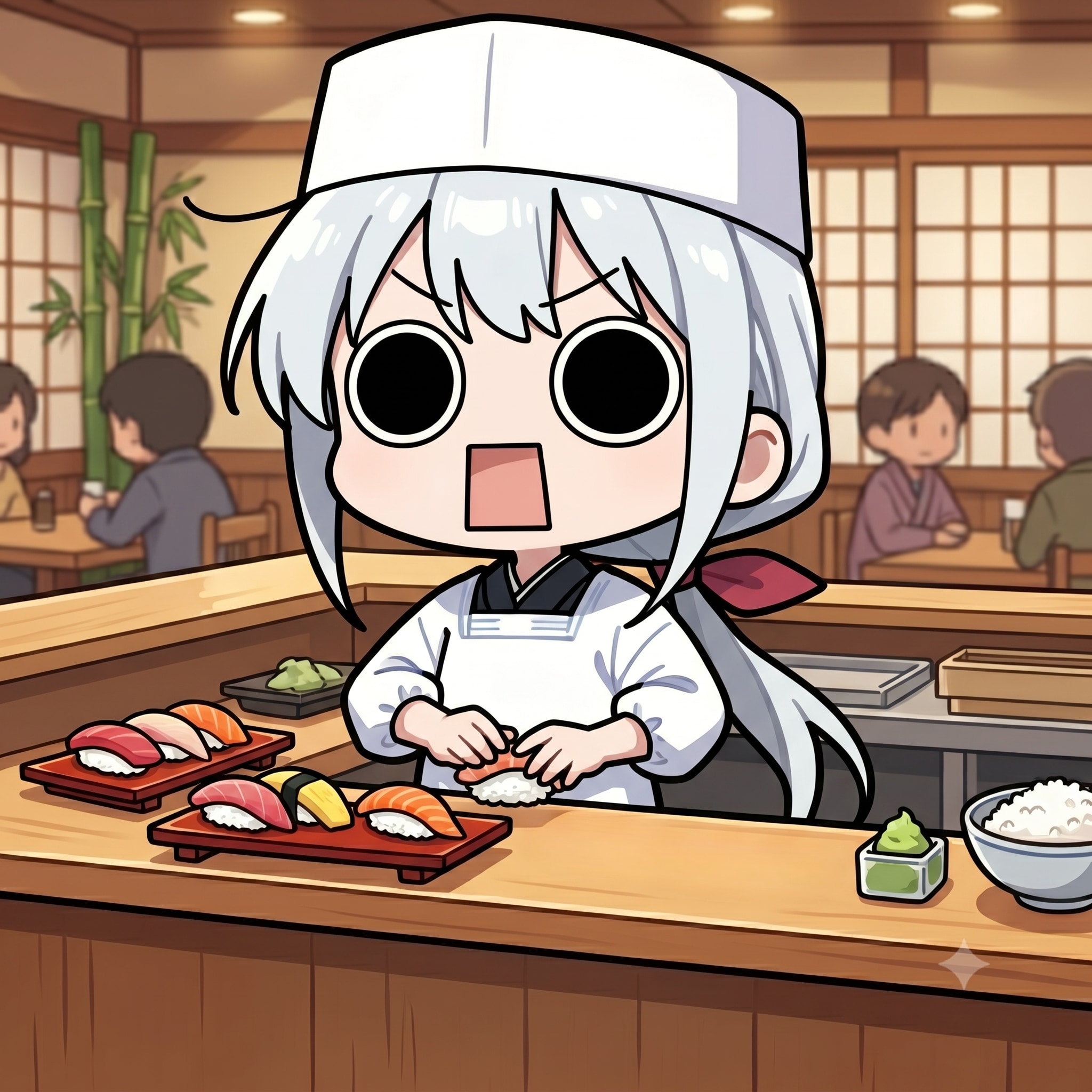 寿司職人えらいこっちゃ嬢