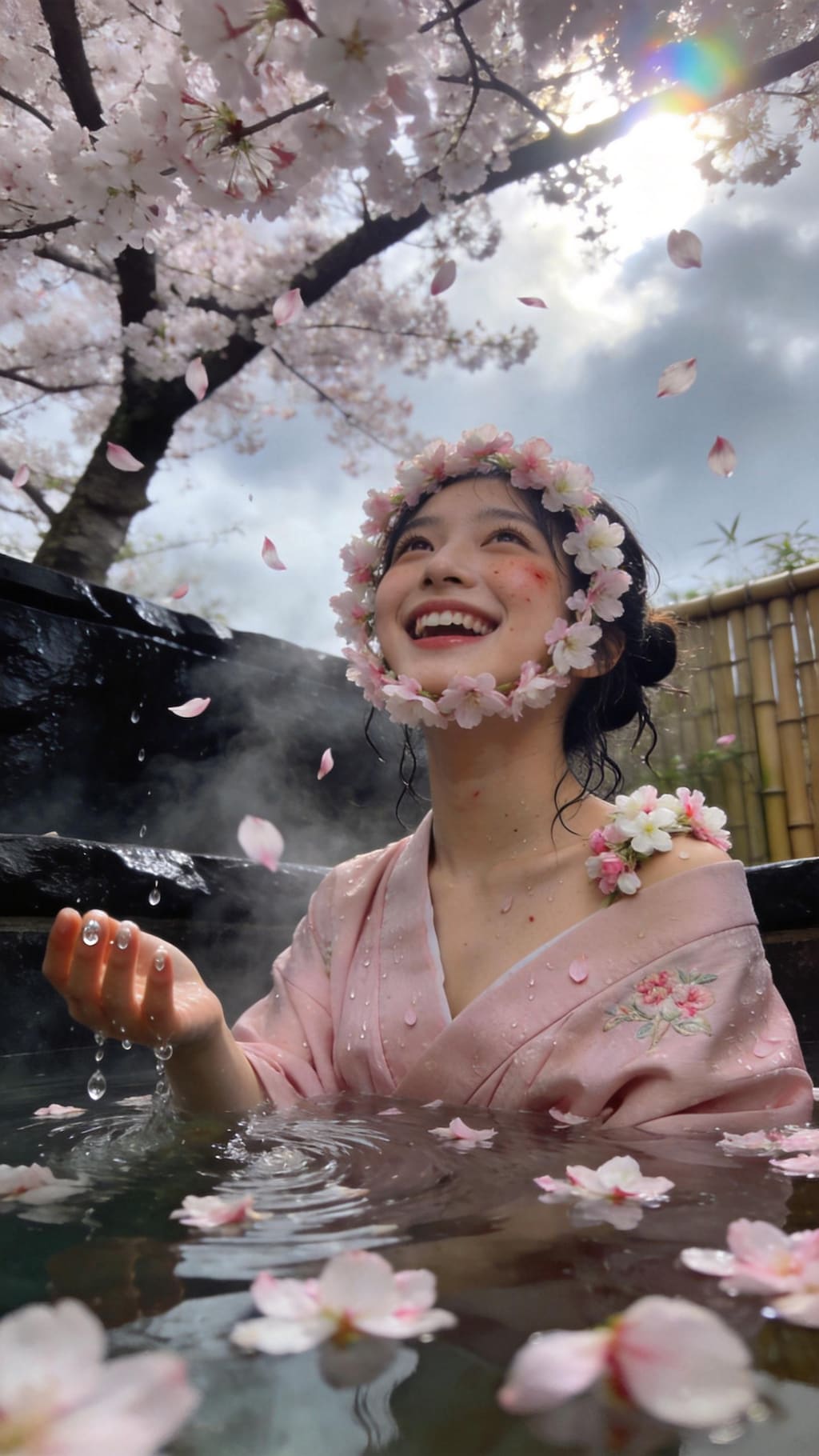 Blossoms in the Steam